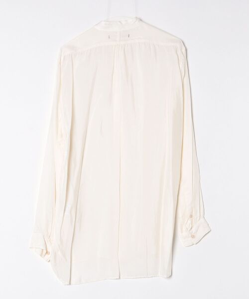 suzuki takayuki（スズキタカユキ） シャツ standing-collar shirt