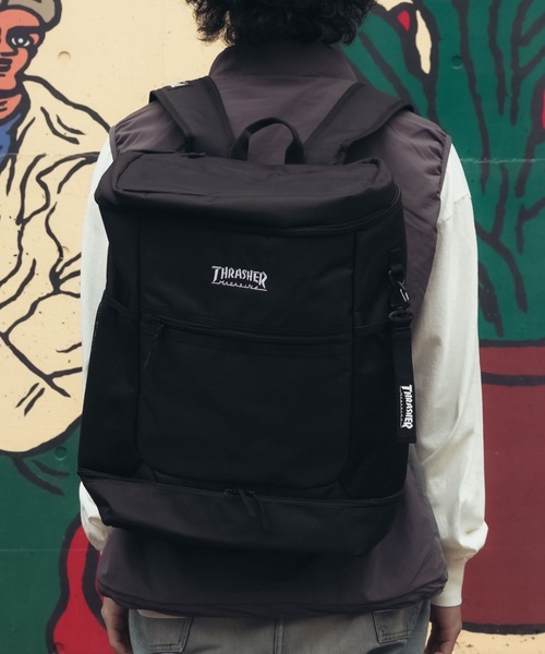 THRASHER（スラッシャー） ビジネスリュック デイバック リュック BOX