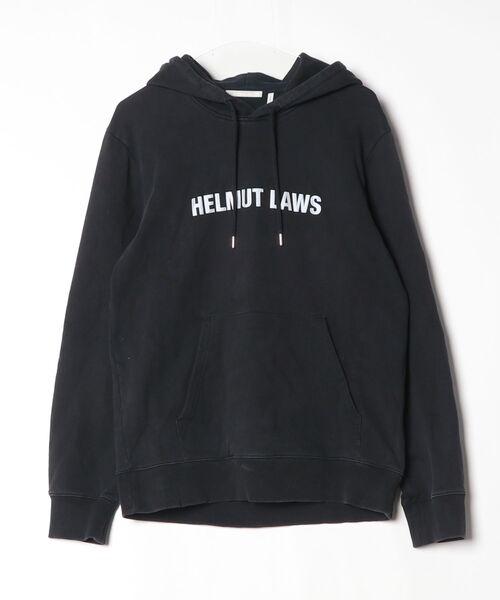 HELMUT LANG（ヘルムートラング） プルオーバーパーカー L ブラック