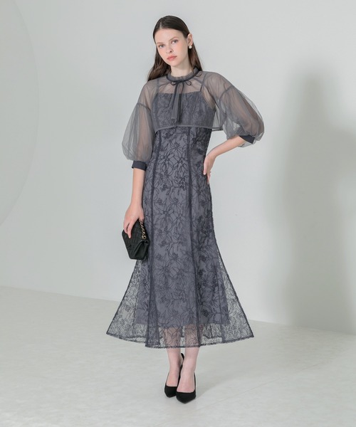 「Leja」 コンビワンピース SMALL ブルー レディースの画像