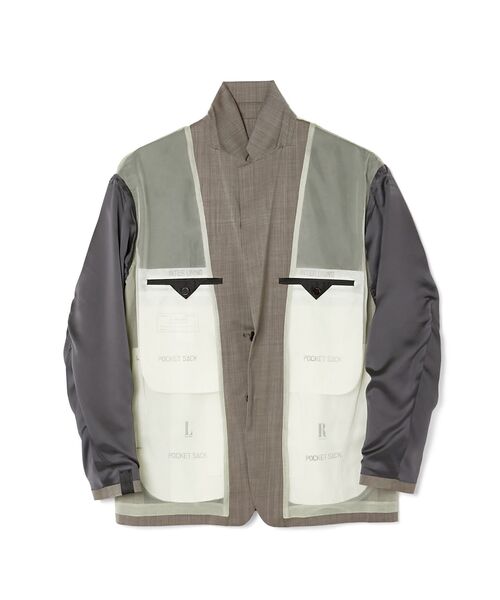 ジャケット テーラードジャケット JACKET メンズ レディースの画像