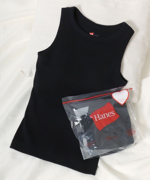 Hanes（ヘインズ） タンクトップ ノースリーブ originals アメリカン