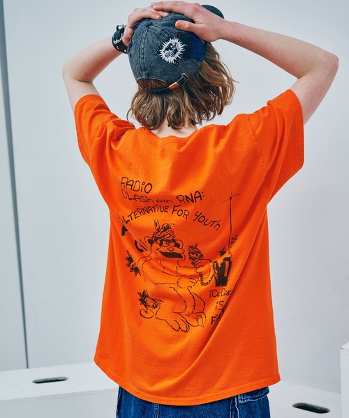 RNA アールエヌエー レディース トップス ハードコア 2021 Tシャツ RNA（アールエヌエー） tシャツ M2504 I LOVE RNA BIG T レディース