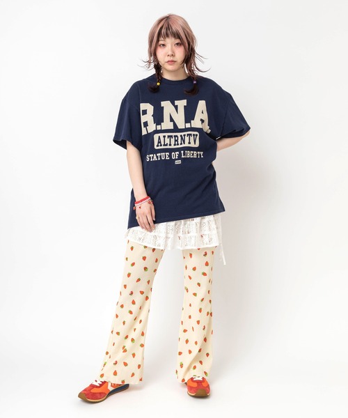RNA 七分袖Tシャツ レコード ペイントTシャツ アールエヌエー ミュージック 2025.8.4 BIG SALE - RNA ONLINE STORE | アールエヌエー公式通販