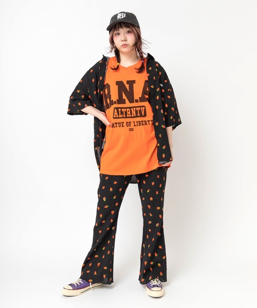 tシャツ M2678 RNAロゴプリントTEE レディースの画像
