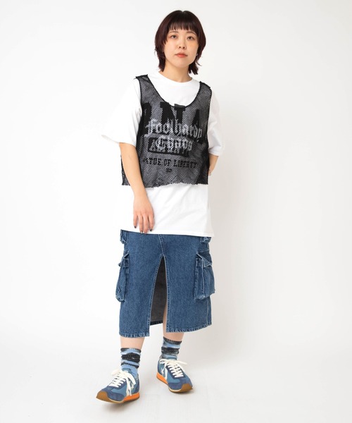 tシャツ M2678 RNAロゴプリントTEE レディースの画像