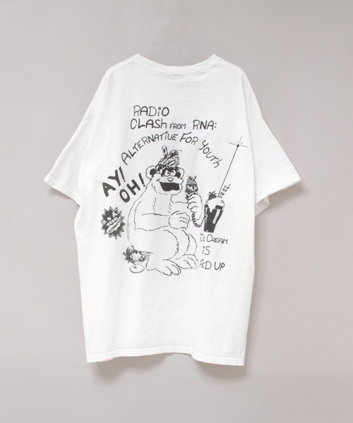 tシャツ M2678 RNAロゴプリントTEE レディースの画像