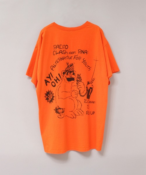 RNA（アールエヌエー） tシャツ M2678 RNAロゴプリントTEE レディース