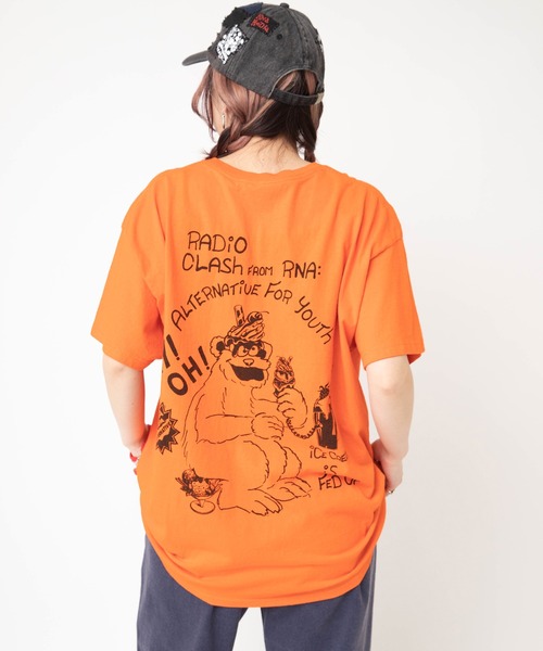 tシャツ M2678 RNAロゴプリントTEE レディースの画像