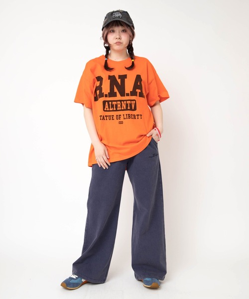 tシャツ M2678 RNAロゴプリントTEE レディースの画像