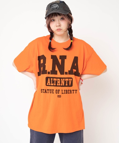 tシャツ M2678 RNAロゴプリントTEE レディースの画像