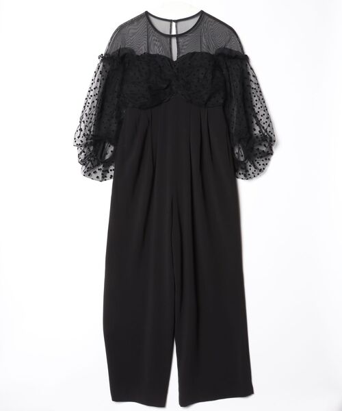 「niana」 パンツドレス S ブラック レディース