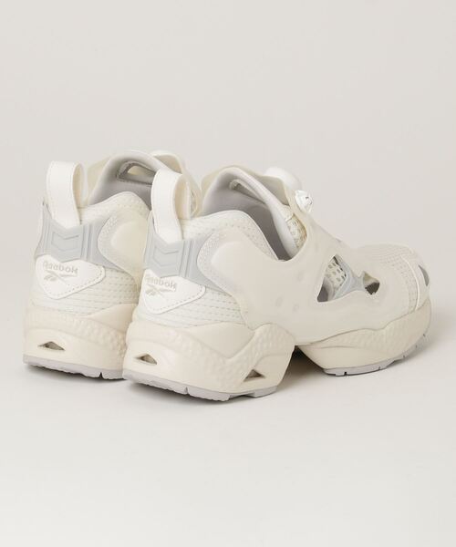 「Reebok」 ローカットスニーカー 23.5cm オフホワイト レディースの画像