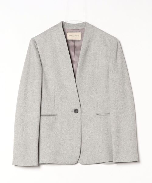 最終価格 UNITED ARROWS & SONS ノーカラージャケット UNITED ARROWS（ユナイテッドアローズ） ノーカラージャケット 38
