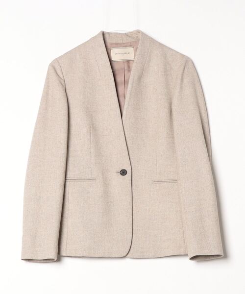 UNITED ARROWS（ユナイテッドアローズ） ノーカラージャケット 38