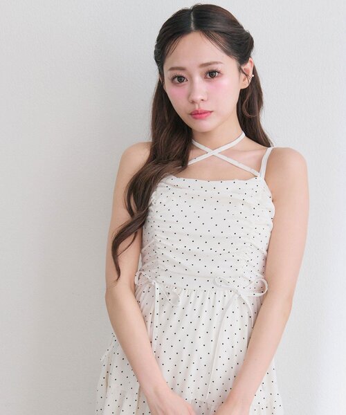 OLIVE des OLIVE（オリーブデオリーブ） ワンピース Piqniqueレース