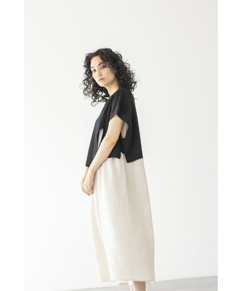 「OSMOSIS」 ドッキングワンピース ONE SIZE ブルー レディース_画像6