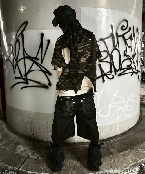 SURGERY キャップ 帽子 「SURGERY」surgery destroyed denim cap