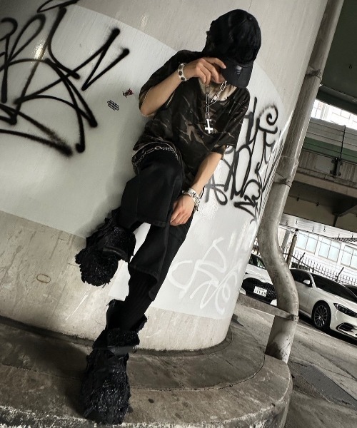 SURGERY キャップ 帽子 「SURGERY」surgery destroyed denim cap