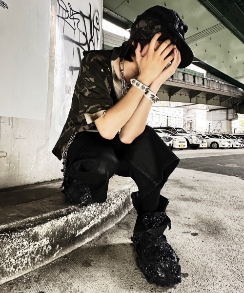 SURGERY キャップ 帽子 「SURGERY」surgery destroyed denim cap
