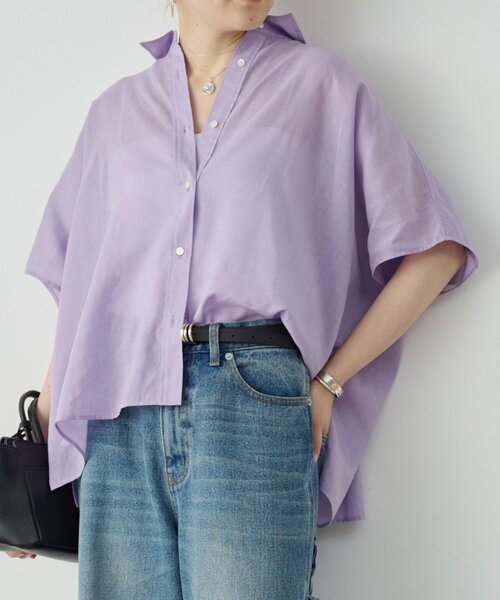 BEARDSLEY（ビアズリー） ブラウス シャツ ポンチョシャツ レディース