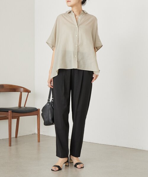 BEARDSLEY（ビアズリー） ブラウス シャツ ポンチョシャツ レディース