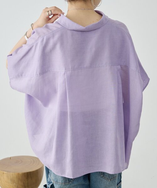 BEARDSLEY（ビアズリー） ブラウス シャツ ポンチョシャツ レディース