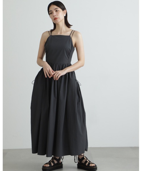 JILL STUART（ジルスチュアート） キャミソールワンピース 2 グレー 