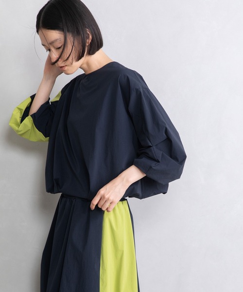 「MARECHAL TERRE」 ブルゾン MEDIUM ネイビー レディース_画像4