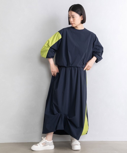 「MARECHAL TERRE」 ブルゾン MEDIUM ネイビー レディース_画像5