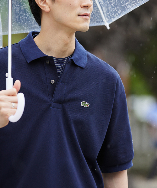 LACOSTE ポロシャツ PH043J-99 ブルー サイズ3 ネイビー メンズ ラコステ ポロシャツ LACOSTE ポロシャツ PH043J-99