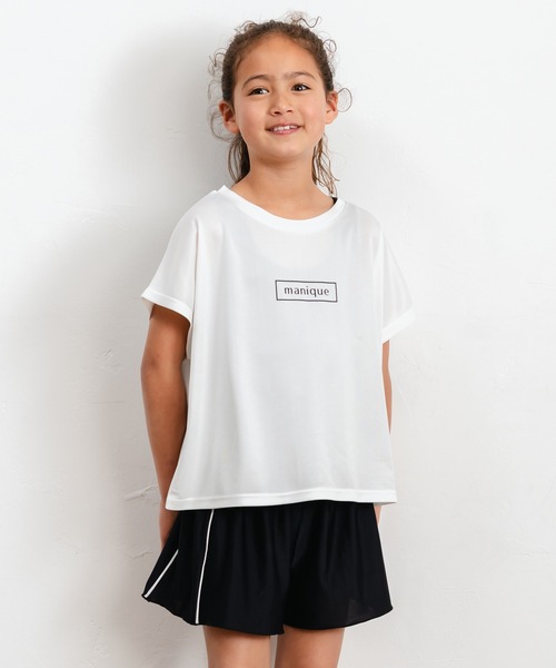 ブラック ジバンシー　ロゴ入り セパレート水着 J.J CAMP uvカット 水着 裏地付きセパレート水着 3点セット めくれ防止
