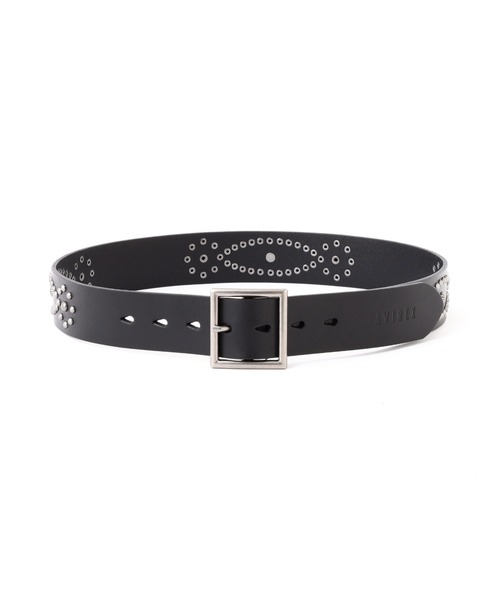 AVIREX（アヴィレックス） ベルト 「直営店限定」STUDS BELT
