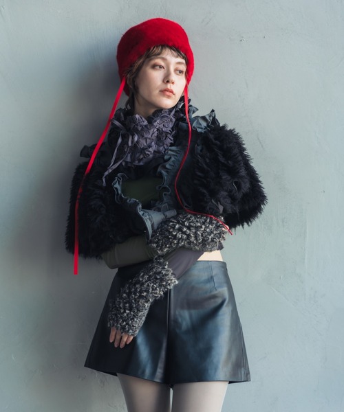 「ORIENT MILLINERY」 帽子 FREE グリーン レディース_画像6