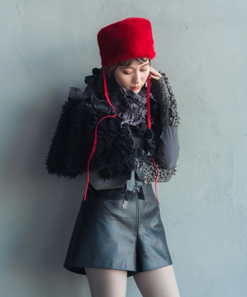 「ORIENT MILLINERY」 帽子 FREE グリーン レディース_画像8