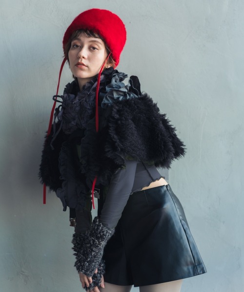 「ORIENT MILLINERY」 帽子 FREE グリーン レディース_画像9