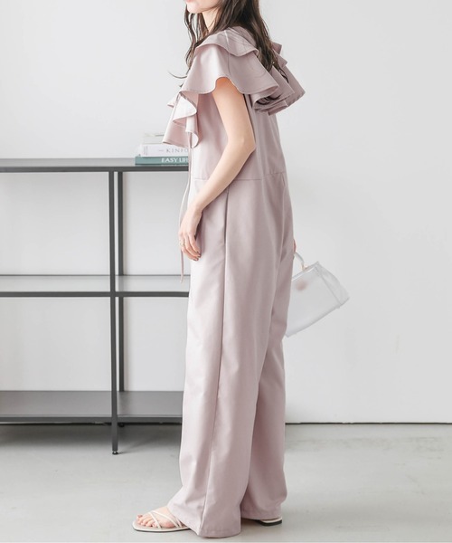 「AMELY」 「La-gemme」オールインワン C グレー レディース_画像8