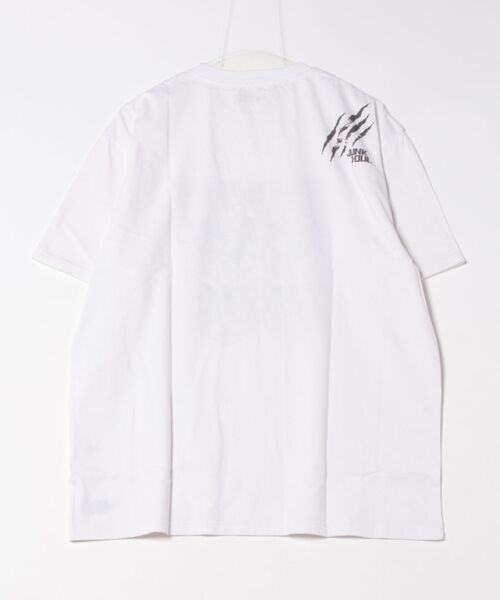 「JUNKSOUL」 半袖Tシャツ X-LARGE チャコールグレー メンズ_画像2