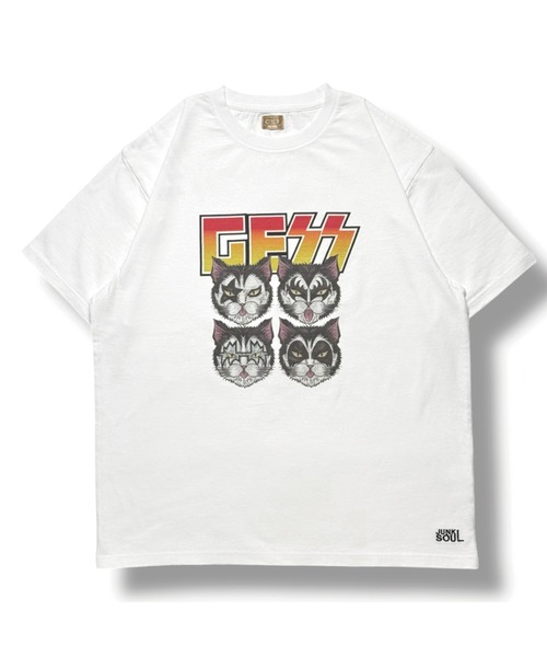 「JUNKSOUL」 半袖Tシャツ X-LARGE チャコールグレー メンズ_画像8