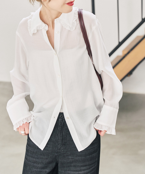 Spick＆Span（スピック アンド スパン） ブラウス シャツ 「WEB限定