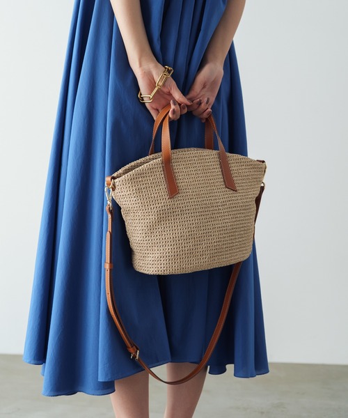「russet」 2WAYバッグ FREE グレー レディース_画像4