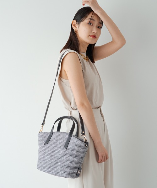 「russet」 2WAYバッグ FREE グレー レディース_画像5