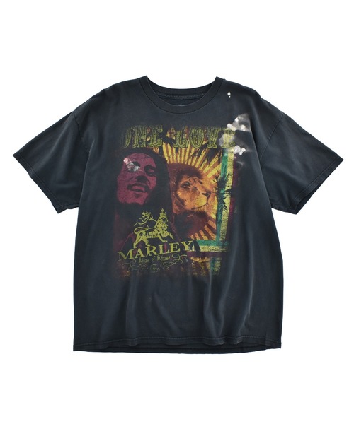 VINTAGE tシャツ 「USED」BOB MARLEY “BOB MARLEY＆Lion“ バンドT