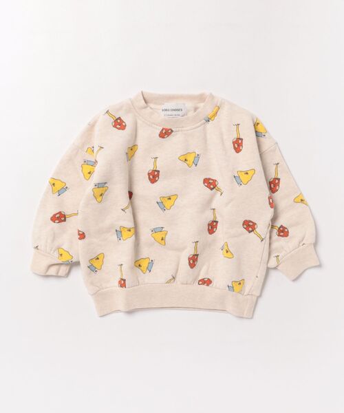BOBO CHOSES（ボボショーズ） トレーナー 裏起毛 Mush Monster Duo all