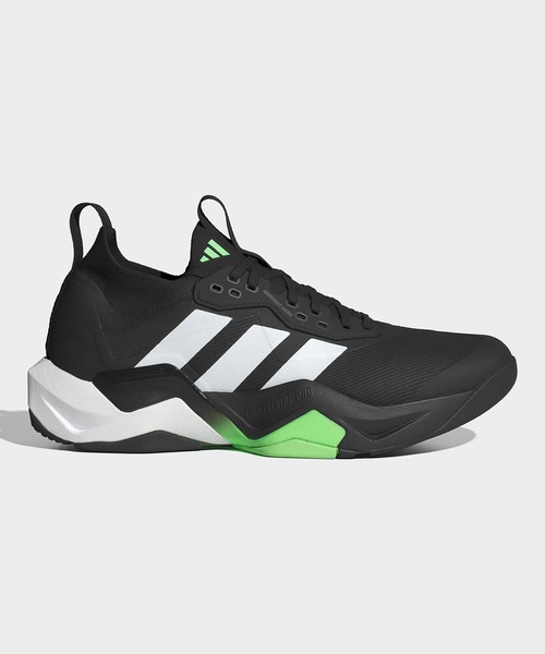 アディダス　ラピッドムーブADV 2 HIITトレーニングシューズ　黒、緑2足 adidas（アディダス） スニーカー ラピッドムーブ ADV 2 HIIT