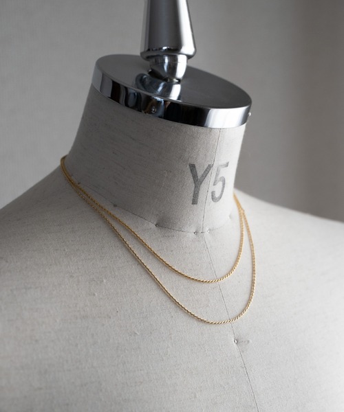 SENTI（センティ） ネックレス SENTI CUT RORO MARINA CHAIN NECKLACE
