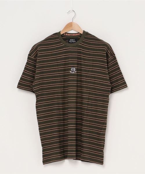 新品国産 tシャツ Tシャツ) ZOZOTOWN PayPayモール店 - 通販 - PayPayモール Tシャツ M/SF/T Stripe Tee (ミスフィット ストライプ お得HOT