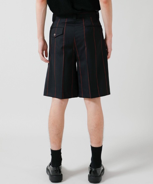 パンツ LITTLEBIG Stripe flare short pants LITTLEBIG（リトルビッグ） パンツ 【LITTLEBIG】Stripe Short