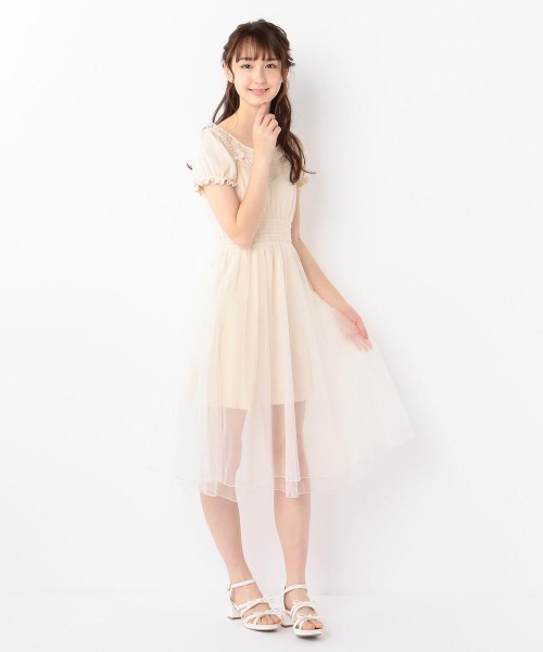 ワンピース ショルダーパールチュールキャミワンピース Zozotown Paypayモール店 通販 Paypayモール
