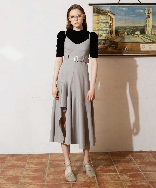 ワンピース ジャンパースカート アシメヘムジャンパースカート Zozotown Paypayモール店 通販 Paypayモール